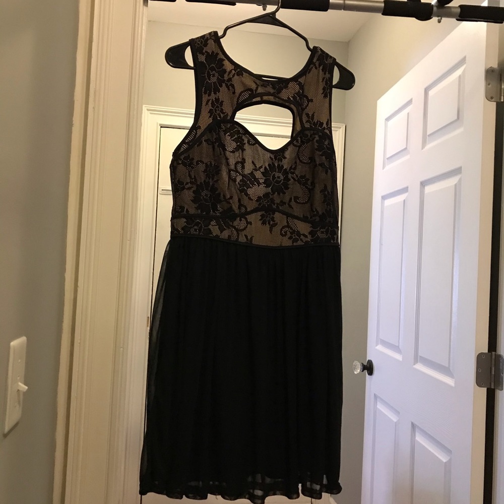 Black Ultra Pink Dress